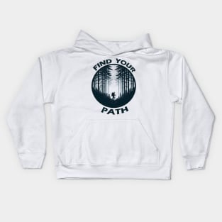 Find Your Path Kids Hoodie